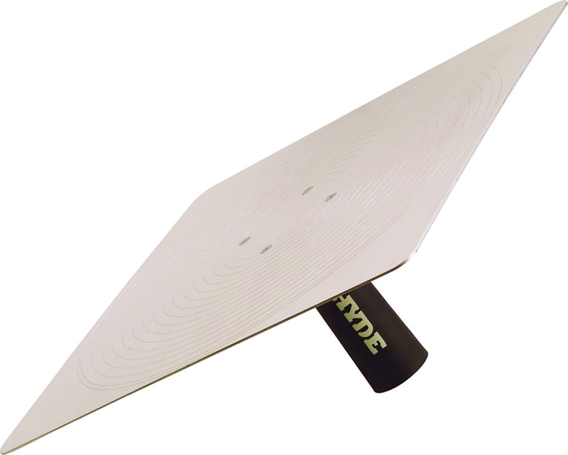 HYDE Hyde MAXXGRIP PRO Series 09073 Hawk, 13 in L Blade, 13 in W Blade, Aluminum, Rubber Handle BUILDING MATERIALS HYDE