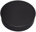 IMPERIAL Imperial BM0031 Round End Cap, 8 in Dia, Black PLUMBING, HEATING & VENTILATION IMPERIAL