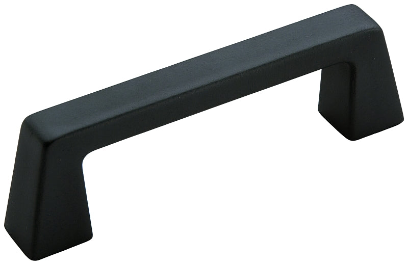 AMEROCK Amerock Blackrock Series BP55275BBR Cabinet Pull, 3-3/4 in L Handle, 9/16 in H Handle, 1-1/16 in Projection, Zinc