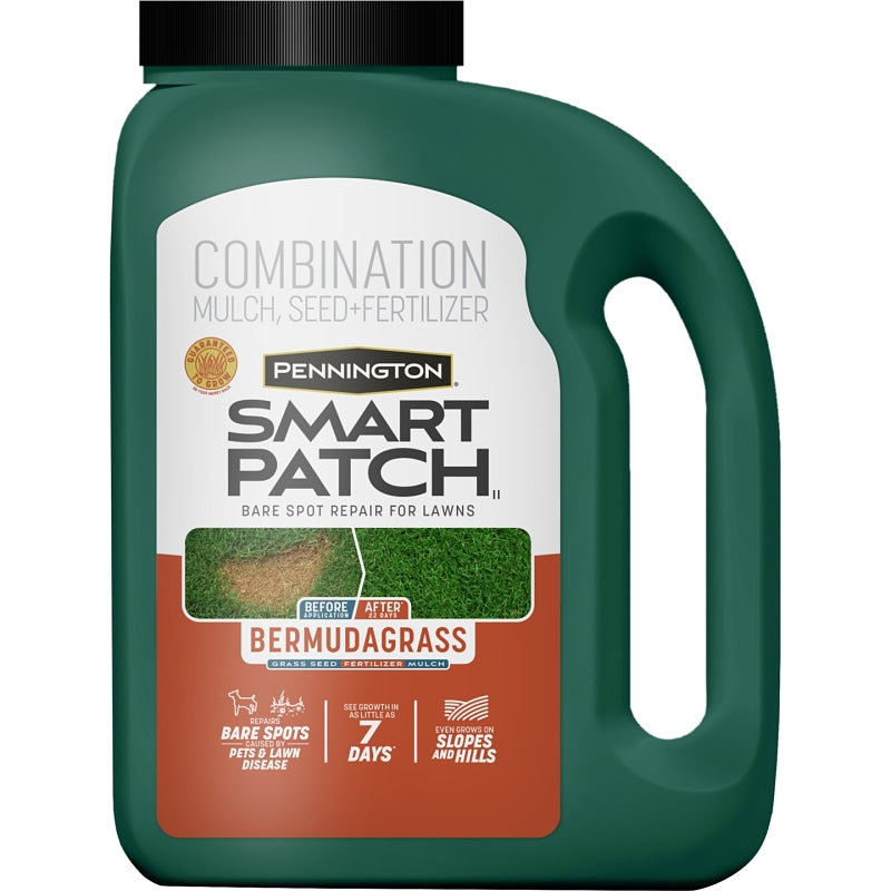PENNINGTON SEED Pennington Smart Patch 100545645 Bermuda Grass Mix, 5 lb Jug