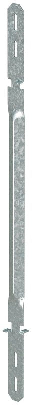 SIMPSON STRONG-TIE Simpson Strong-Tie WT Series WT8 Wedge Form Tie, 8 in Dimensions, 18 ga, Steel, Galvanized