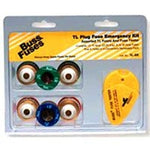 BUSSMANN Bussmann TL-EK Fuse Kit, 125 V, Emergency, TL Edison Base Plug Fuse ELECTRICAL BUSSMANN