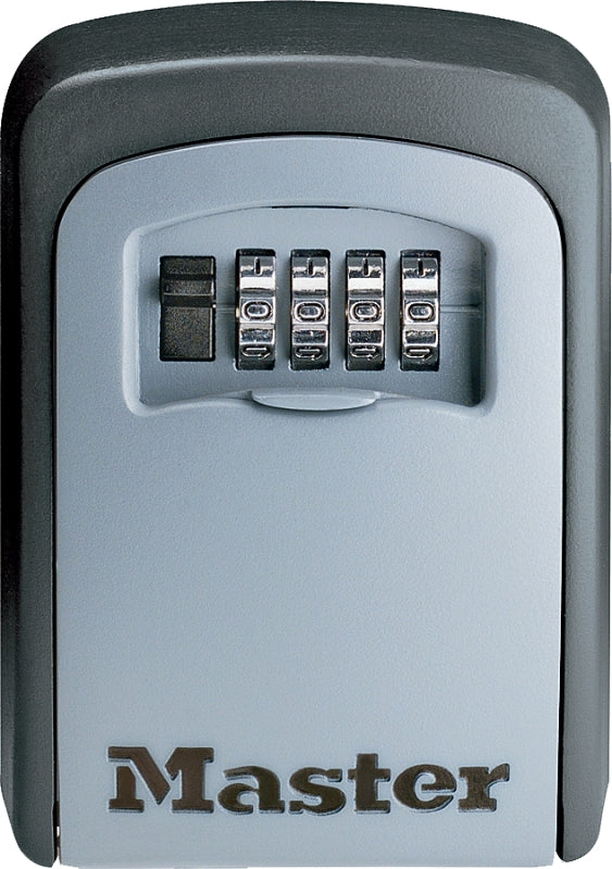 MASTER LOCK Master Lock 5401D Combination Lock Box, Metal/Steel, 3-1/4 in W, 4-3/4 in H, 1-1/2 in D
