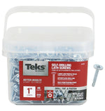 TEKS Teks 21530 Lath Screw, #8 Thread, 3-1/4 in L, Truss Head, Phillips Drive, Drill Point, Steel, Zinc HARDWARE & FARM SUPPLIES TEKS