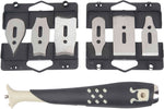 HYDE Hyde 10450 Contour Scraper, Stainless Steel Blade, Ergonomic Handle PAINT HYDE