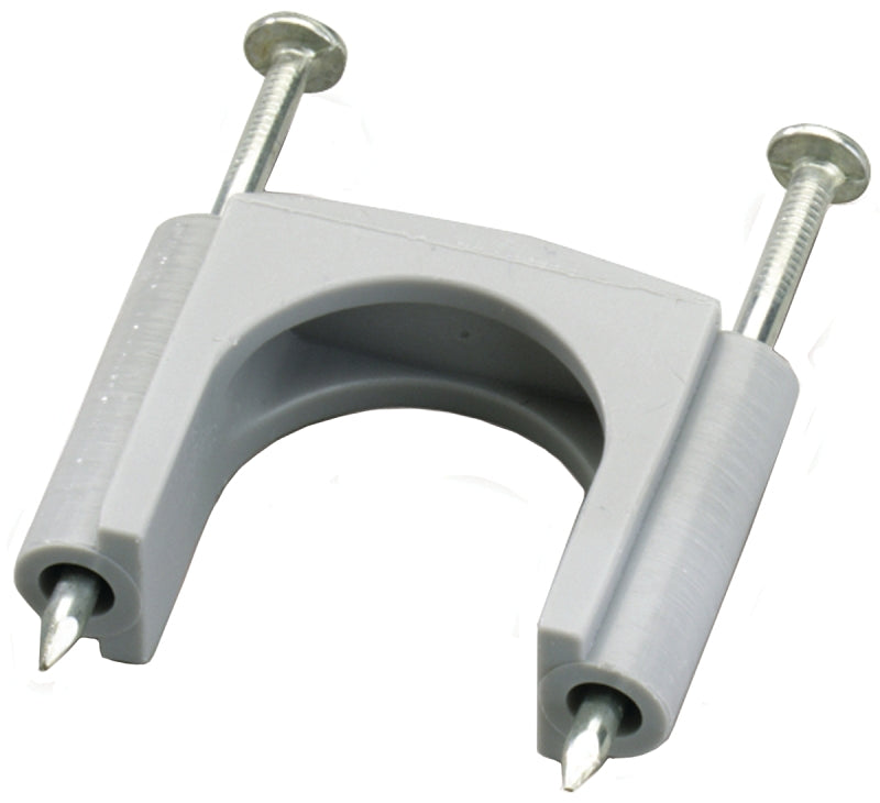 GB Gardner Bender GSE-505 Staple, 5/8 in W Crown, 1-3/4 in L Leg, Polyethylene, Electro-Plated ELECTRICAL GB