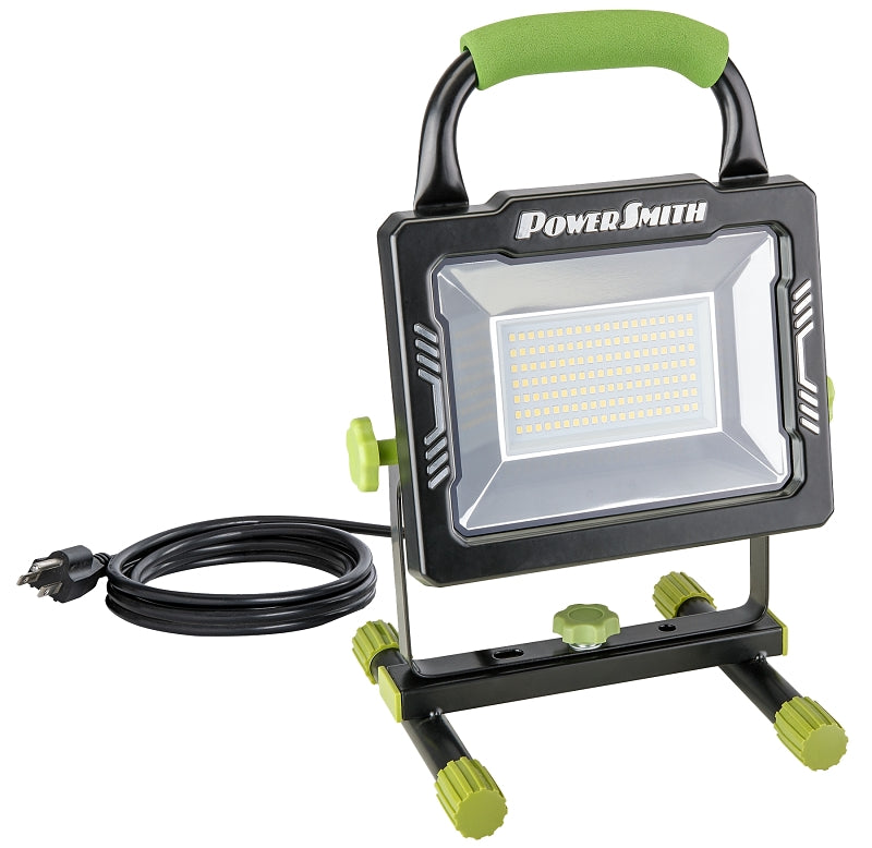 POWERSMITH PowerSmith PWLS100H Work Light, 120 V, 85 W, 1-Lamp, LED Lamp, 10,000 Lumens, 5000 K Color Temp