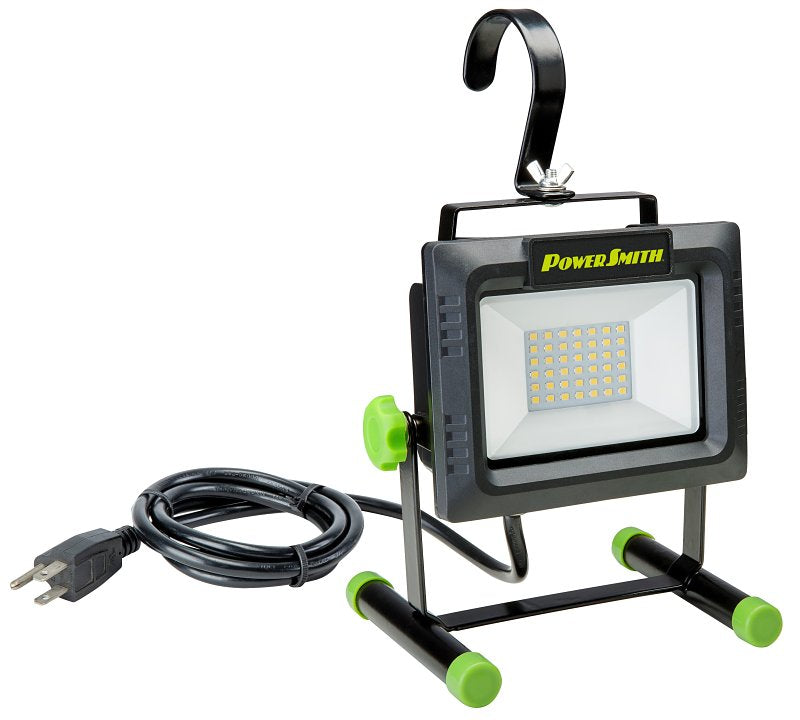 POWERSMITH PowerSmith PWLS040H Work Light with Stand, 120 V, 35 W, 1-Lamp, LED Lamp, 4000 Lumens, 5000 K Color Temp