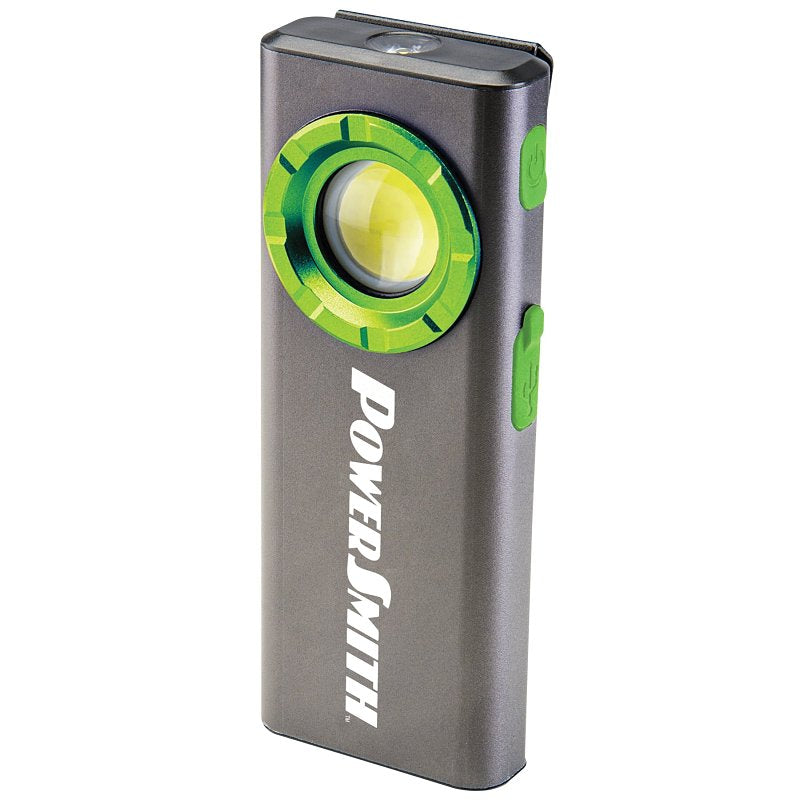 RICHPOWER PowerSmith PLR12F2S Pocket Flood/Spot Light, Rechargeable, 2 Ah, Lithium-Ion Battery, LED Lamp, 1200 Lumens