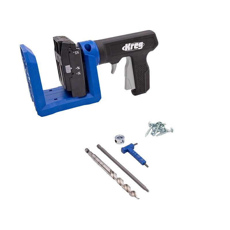 KREG Kreg KPHJ520PRO2 Pocket Hole Jig, 1/2, 3/4, 1-1/2 in Clamping TOOLS KREG