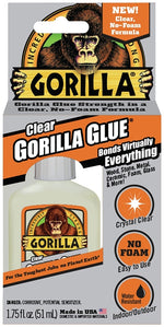 GORILLA Gorilla 4500102 All-Purpose Glue, Clear, 1.75 oz Bottle PAINT GORILLA