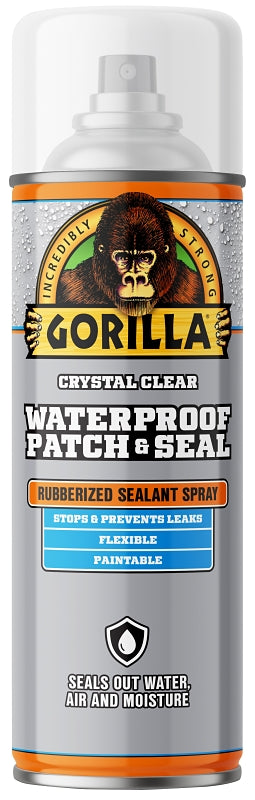GORILLA Gorilla 104056 Rubberized Spray Coating, Waterproof, Clear, 14 oz PAINT GORILLA