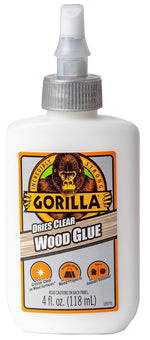 GORILLA Gorilla 109788 Glue, Light Tan/Milky, 4 oz Bottle