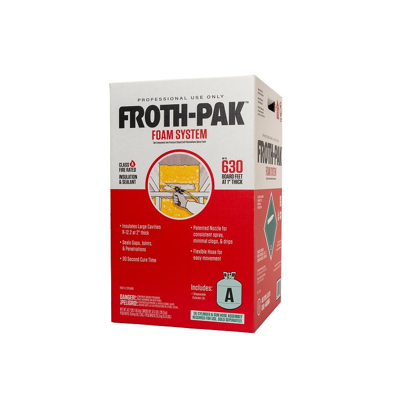 FROTH-PAK Froth-Pak 12115832 Spray Foam Foam System ISO A PAINT FROTH-PAK