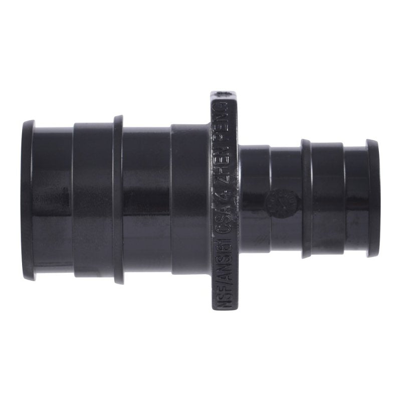 SHARKBITE SharkBite UA058A5 Expansion Reducing Coupling, 1/2 x 3/4 in, Barb, PEX-A, Polymer, Black, 80, 100, 160 psi Pressure PLUMBING, HEATING & VENTILATION SHARKBITE