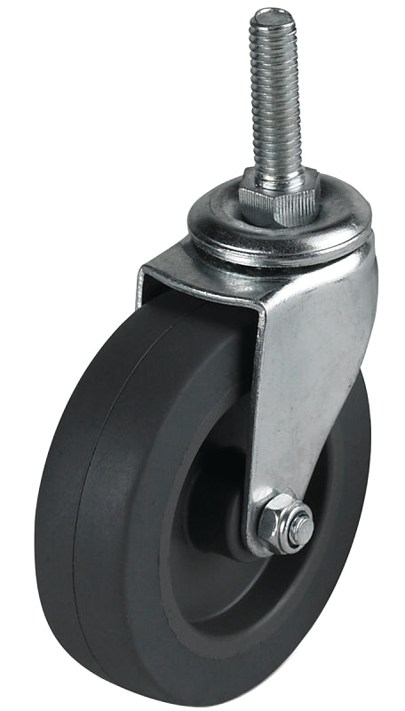 DH CASTERS Dh Casters C-L20T2MS Swivel Caster, 2 in Dia Wheel, 13/16 in W Wheel, Rubber Wheel, Gray, 66 lb HARDWARE & FARM SUPPLIES DH CASTERS