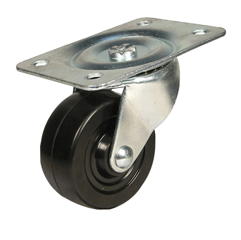 DH CASTERS Dh Casters C-GD30RS Swivel Caster, 3-1/8 x 4-1/16 in Plate, 3 in Dia Wheel, 1-1/4 in W Wheel HARDWARE & FARM SUPPLIES DH CASTERS