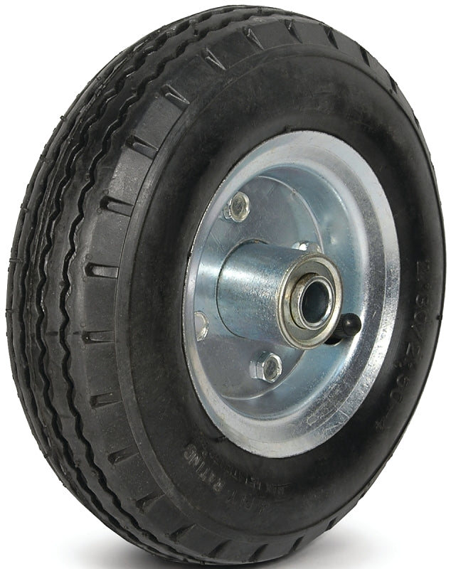 DH CASTERS Dh Casters W-PN08250RC Pneumatic Wheel, 5/8 in Dia Hub, 310 lb Maximum Load AUTOMOTIVE DH CASTERS