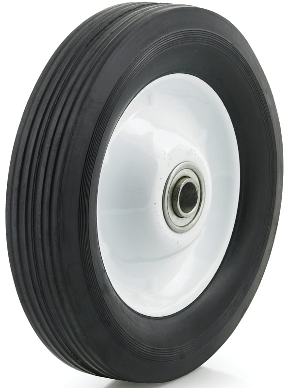 DH CASTERS Dh Casters W-MH08134B4W Hub Wheel, Medium-Duty, Dimensions : 8 in Dia x 1/2 in L x 1-3/4 in W