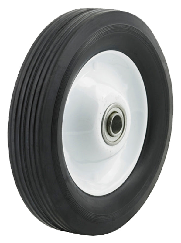 DH CASTERS Dh Casters W-MH08134B5W Hub Wheel, Medium-Duty, Dimensions : 8 in Dia x 5/8 in L x 1-3/4 in W