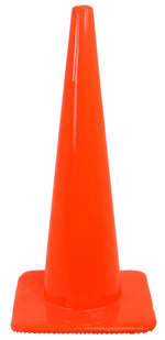 BOSS MFG Safety Works 10073409 Safety Cone, 18 in H Cone, Bright Orange Cone AUTOMOTIVE BOSS MFG