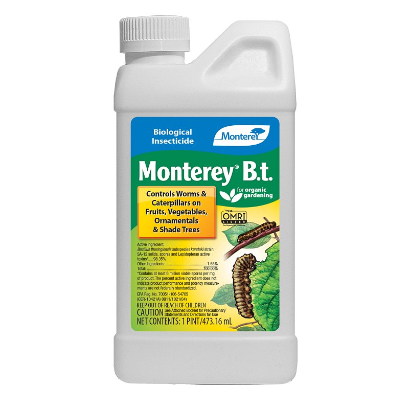 MONTEREY Monterey LG 6332 Bio-Insecticide, Liquid, 1 pt