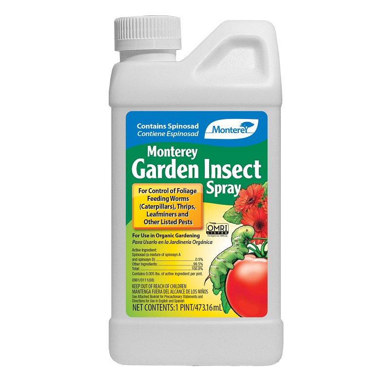 MONTEREY Monterey LG 6150 Garden Insecticide, Liquid, Spray Application, 1 pt