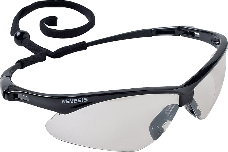 ANSELL HEALTHCARE PRODU KleenGuard Nemesis Series 25676 Universal Safety Glasses, Unisex, Hardcoat Lens, Polycarbonate Lens, Wraparound Frame