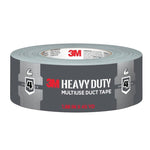 3M 3M 2145-GRY Duct Tape, Heavy-Duty, 45 yd L, 1.88 in W, Gray