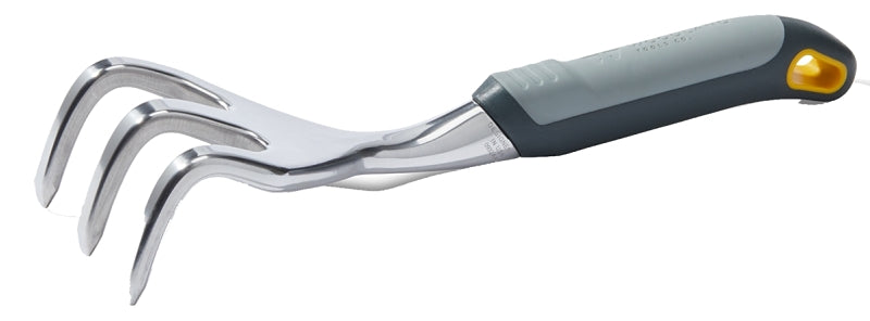 WOODLAND TOOLS CO Woodland Tools Co 30-9006-100 Heavy-Duty Cultivator, 3-1/2 in W, 12 in L, 3-3/4 in L Tine, 3-Tine, Rubber Handle