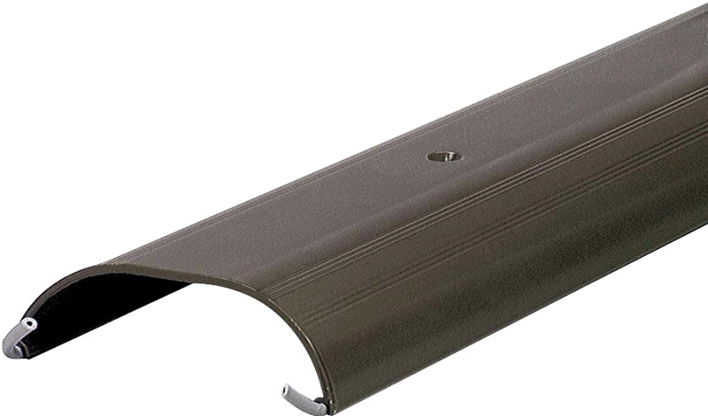 M-D M-D TH009 Series 81810 Dome Top Threshold, 36 in L, 4 in W, High Profile, Aluminum, Bronze