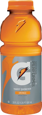 GATORADE Gatorade 32867 Thirst Quencher Sports Drink, Liquid, Orange Flavor, 20 oz Bottle HOUSEWARES GATORADE