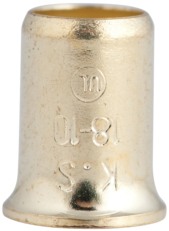 GB Gardner Bender 10-410 Crimp Connector, 18 to 10 AWG Wire, Steel Contact, Silver, 100/BX