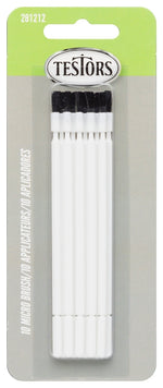 TESTORS Testors 281212 Economy Brush, 0.27 in L Bristle, 4 in L PAINT TESTORS