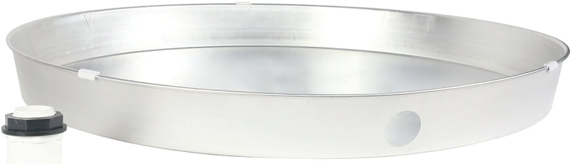 CAMCO USA Camco USA 20810 Recyclable Drain Pan, Aluminum, For: Gas or Electric Water Heaters, 26 in ID x 2-1/4 in D PLUMBING, HEATING & VENTILATION CAMCO USA