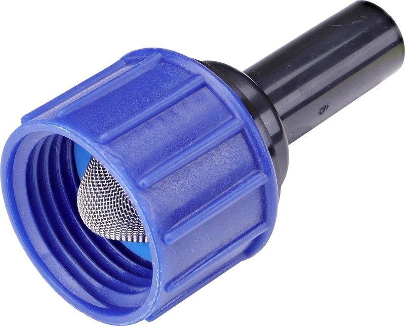 RAINDRIP Raindrip 325G00UB Swivel Adaptor, 1/4 x 3/4 in Connection, Compression x MHT, Black LAWN & GARDEN RAINDRIP
