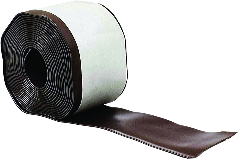 M-D M-D 93161 Wall Base, 20 ft L, 4 in W, Vinyl, Brown