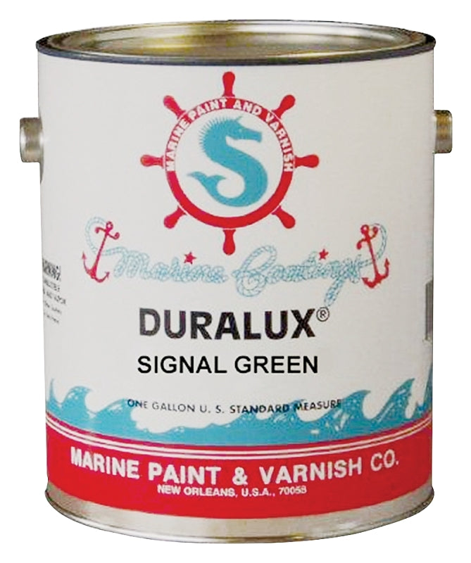 DURALUX Duralux M749-1 Marine Enamel, Signal Green, 1 gal Can AUTOMOTIVE DURALUX   