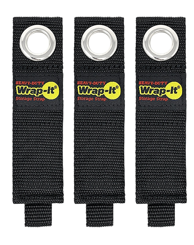 WRAP IT STORAGE Wrap-It Storage 103-20BX Storage Strap, 2.9 in Dia, 1-1/2 in W, 10 in L, Polypropylene, 50 lb Working Load ELECTRICAL WRAP IT STORAGE
