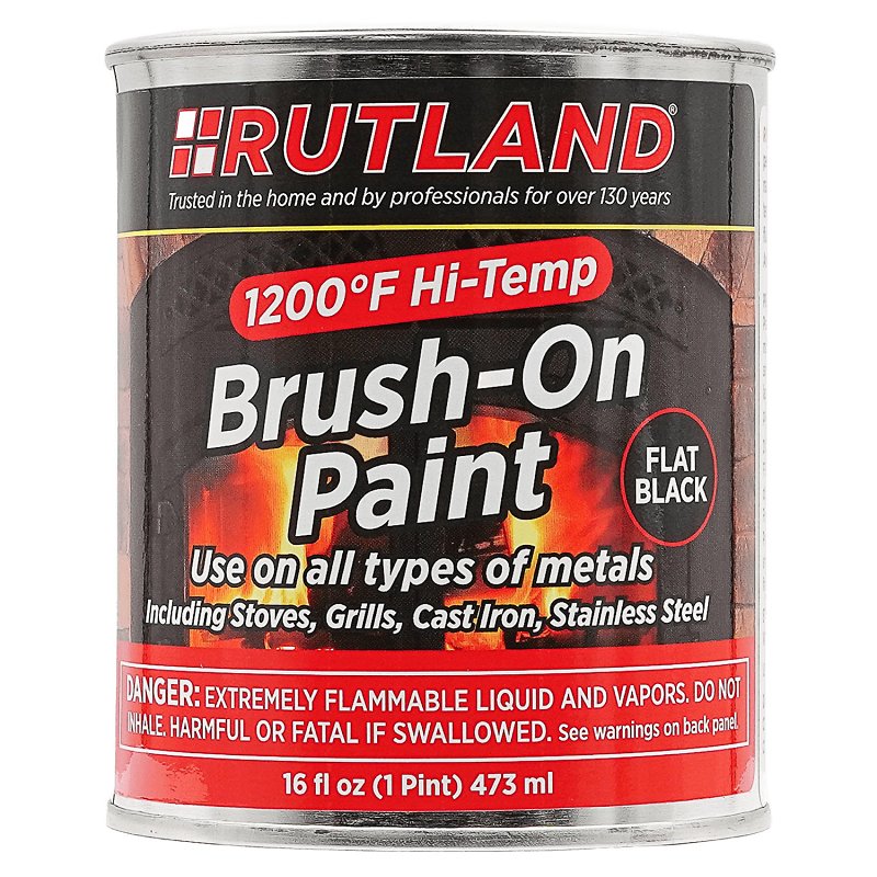 SELKIRK Rutland 81 Spray Paint, Flat, Black, 16 fl-oz, Can