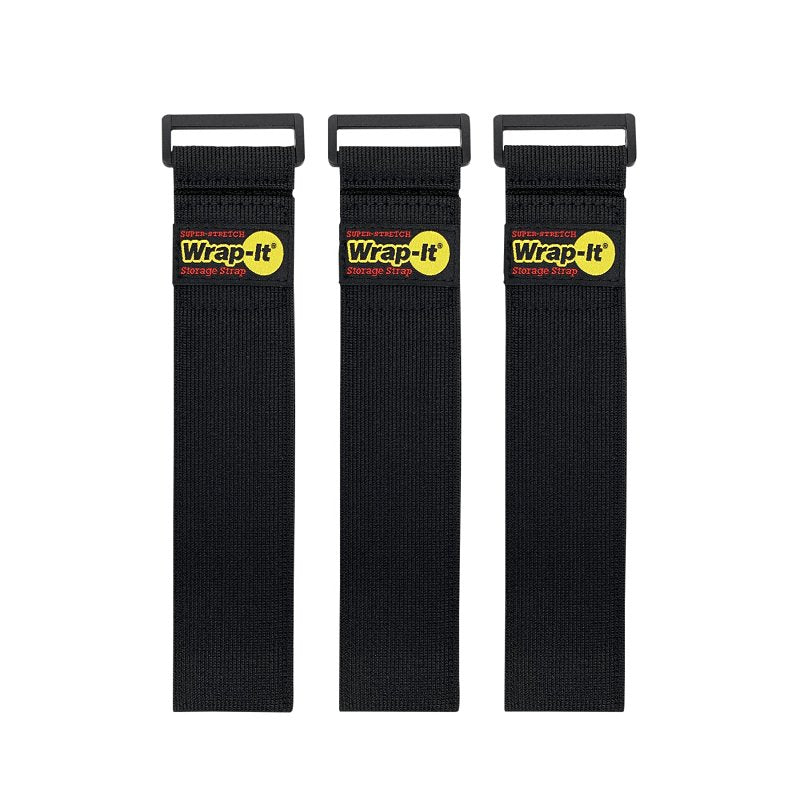 WRAP IT STORAGE Wrap-It Storage 703-18B Storage Strap, 18 in L, 2 in W, Fastening Method: Hook and Loop ELECTRICAL WRAP IT STORAGE