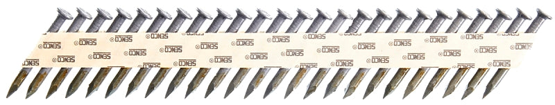 SENCO Senco MD17AQBD Metal Connector Nail, 1-1/2 in L, Steel, Bright, Round Head, Smooth Shank