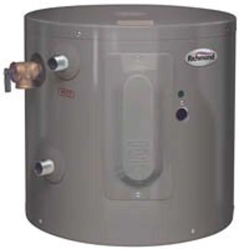 RICHMOND Richmond Essential Series 6EP10-1 Electric Water Heater, 120 V, 2000 W, 10 gal Tank, Wall Mounting