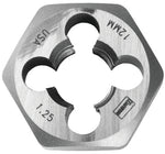 IRWIN Irwin 9742 Metric Die, M12-1.25 Thread, Fine Thread, Right Hand Thread, HCS