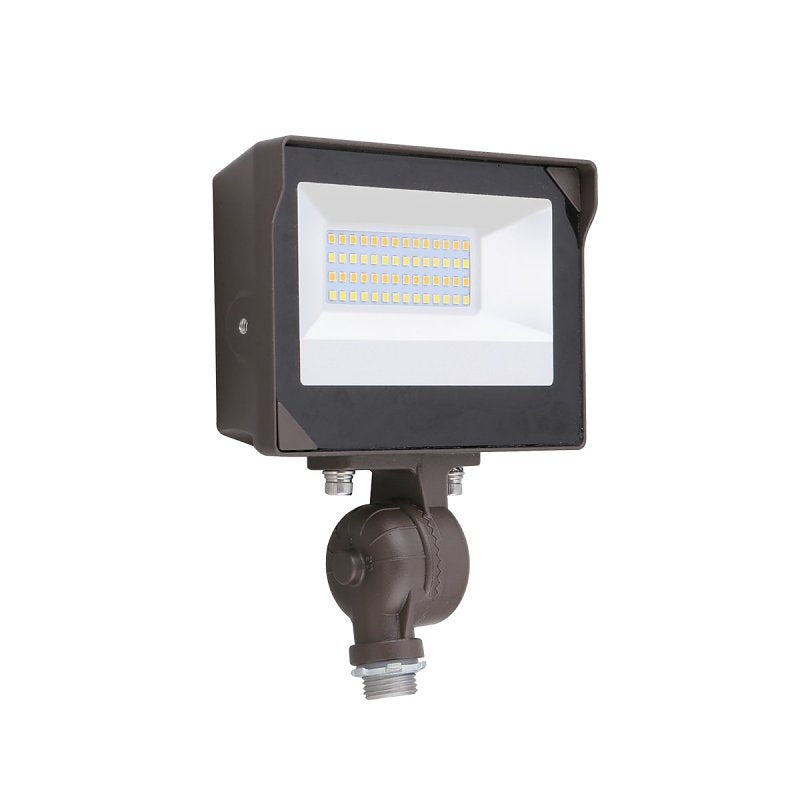 ETI ETI VFLS Series 60218101 Security Flood Light, 120/277 V, 15 W, LED Lamp, 2000 Lumens, 3000, 4000, 5000 K Color Temp