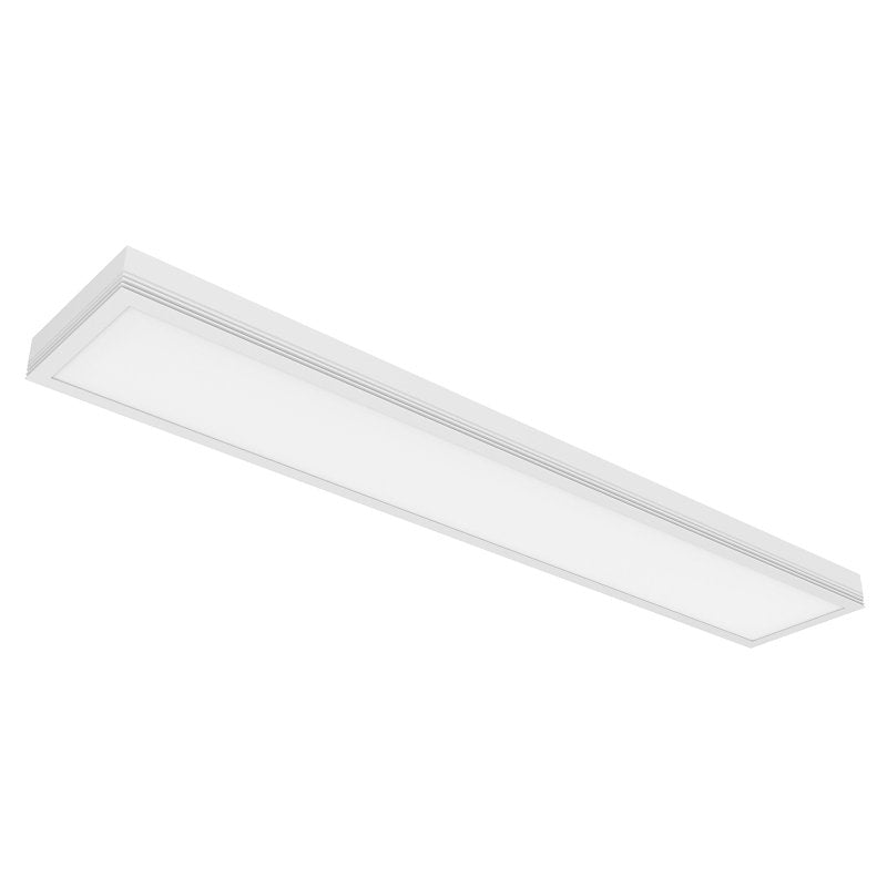 ETI ETI Pivot Series C05022401A Linear Flush Ceiling Light, 120 V, 50 W, LED Lamp, 4000 Lumens, Polymer Fixture ELECTRICAL ETI
