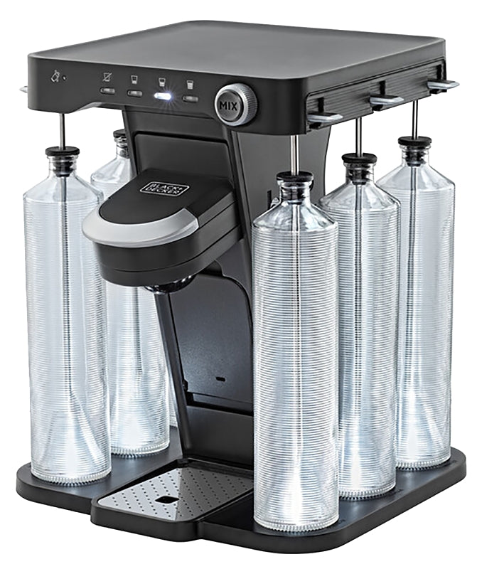 BLACK & DECKER Black+Decker BEHB101 Cocktail Maker, 25 oz Capacity, Metal/Stainless Steel, Black APPLIANCES & ELECTRONICS BLACK & DECKER