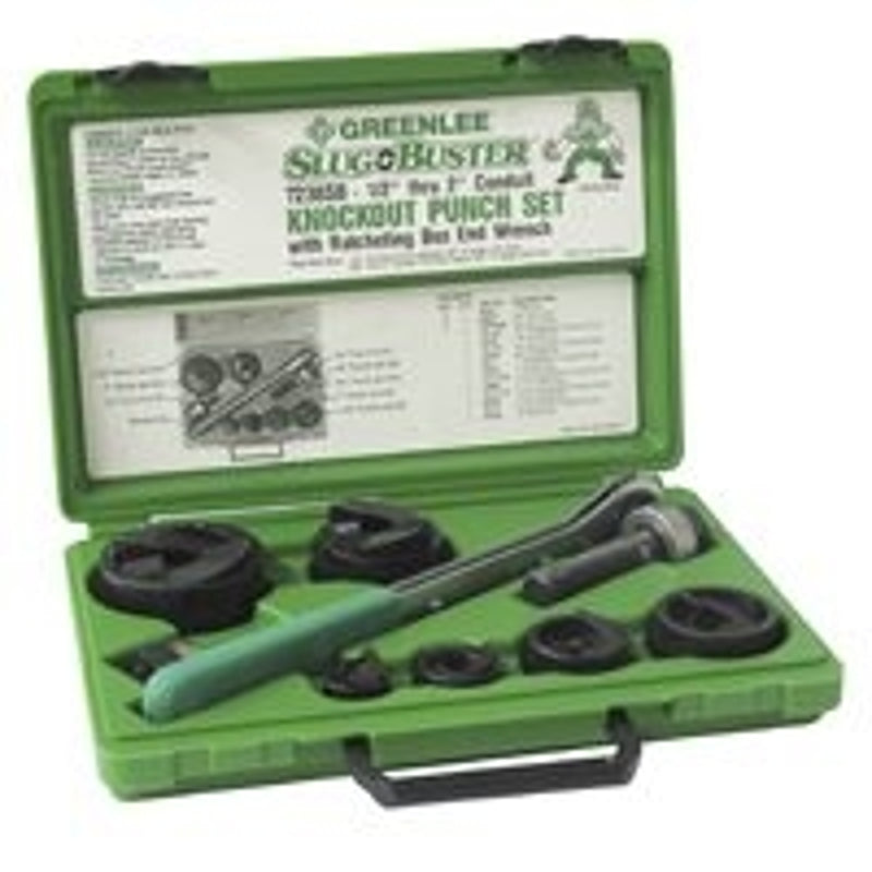 GREENLEE Greenlee Textron 7238SB Knockout Kit, Specifications: 1/2 to 2 in AUTOMOTIVE GREENLEE