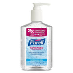 GOJO INDUSTRIES Purell 4102-12-S Advanced Hand Sanitizer, Citrus, Clear, 8 oz, Pump Bottle
