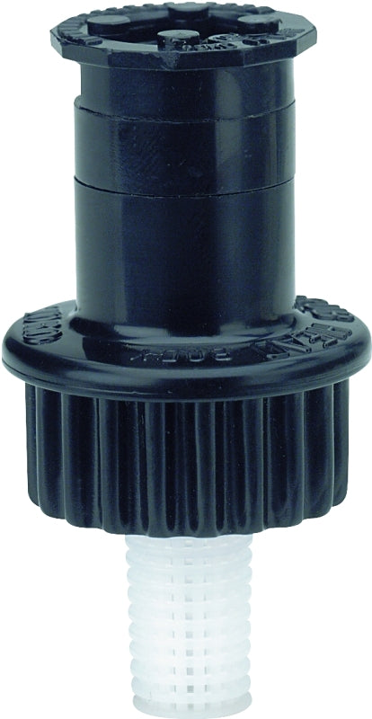 TORO Toro 53115 Spray Sprinkler, Black, Full-Circle, 1/2 in Connection, 5 to 15 ft, 27 deg Nozzle Trajectory, Spray Nozzle LAWN & GARDEN TORO